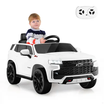 Produktbild von GOPLUS 12V Elektroauto, Kinderauto SUV mit Lichtern, 2,4 G-Fernbedienung, Elektrofahrzeug ab 3 Jahren