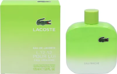 Produktbild von Lacoste L.12.12 Eau Fraiche Pour Lui, Männer, 175 ml, Nicht nachfüllbare Flasche, Spray, ALCOHOL DENAT, AQUA/WATER/EAU, PARFUM/ FRAGRANCE, LIMONENE, ETHYLHEXYL, METHOXYCINNAMATE,...