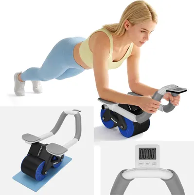 Produktbild von Roller AB Wheel AB-3 für Bauchmuskelübungen Timer Matte Rebel