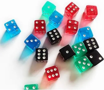 Immagine prodotto di Set di dadi Tumblin-Dice – 18 dadi base per ricambi e giochi