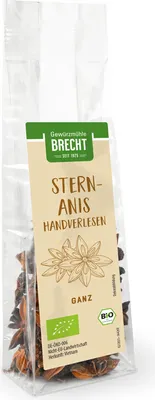 Produktbild von Brecht Gewürzmühle Sternanis ganz 25g,