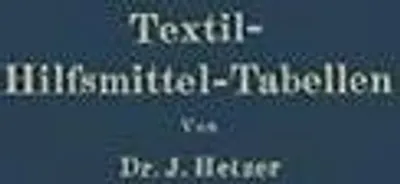 Obrázek produktu pro Textil-Hilfsmittel-Tabellen