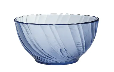 Produktbild von Duralex 2002BF03A1111 Beau Rivage Schale, Salatschale, Schüssel, 18cm, 1.25 Liter, Glas, blau, 1 Stück