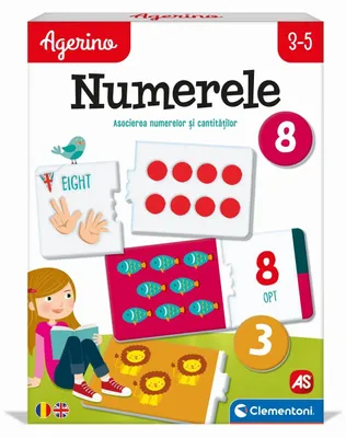 Productafbeelding van Agerino Numere - Educatieve associatie- en telpuzzel