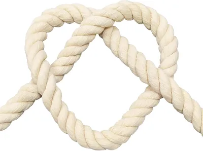 Imagen del producto de Cuerda de algodón para macramé, ideal para proyectos de manualidades y juguetes