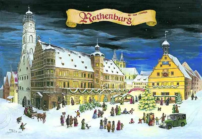 Immagine prodotto di 2277 - Calendario dell'Avvento "Rothenburg