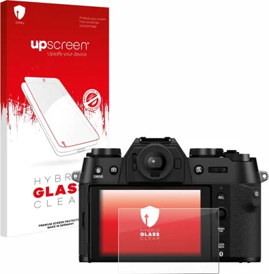 Produktbild von upscreen Schutzglas für Fujifilm X-T50 Schutzfolie Panzer Folie Glas Display Schutz klar