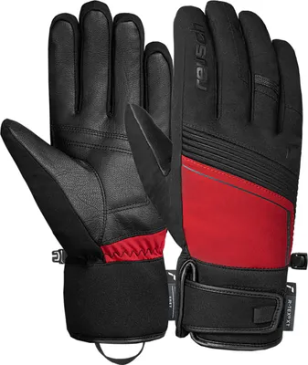 Obrázek produktu pro Prstové rukavice Reusch Louis R-TEX® XT s voděodolnou a prodyšnou funkcí 7068 black/tango red 10.5