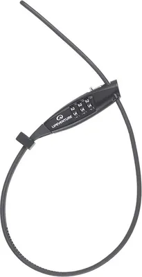 Produktbild von Lifeventure Sicherheitsschloss mit Zahlenkombination und Stahlseil 40 cm