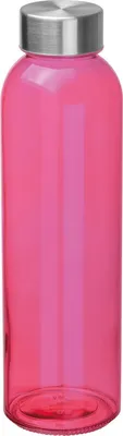 Produktbild von Trinkflasche / aus Glas / Füllmenge: 500ml / Farbe: pink