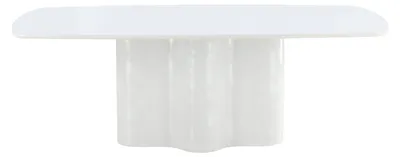 Productafbeelding van Väddö eetkamertafel 110x220cm wit.