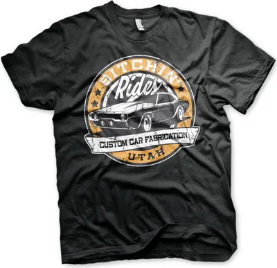 Produktbild von Bitchin' Rides - Utah T-Shirt - Large - Black