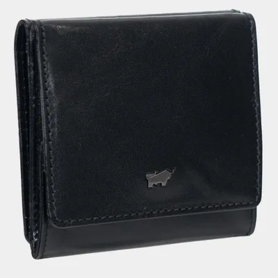 Produktbild von Portemonnaie COUNTRY Geldbörse 6 Kartenfächer Wiener Schachtel schwarz Herren - Leder