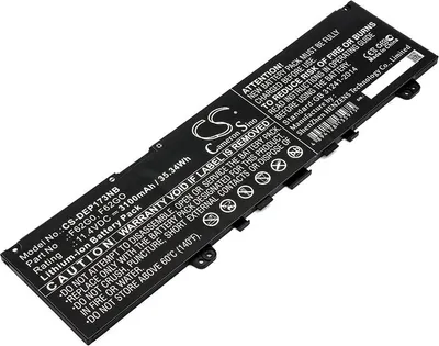 Produktbild von TECHTEK Laptop Akkus Kompatibel mit [Dell] Ins 13-5370-D1305P, Ins 13-5370-D1505S, Ins 13-5370-D1605P, Ins 13-5370-D1605S, Ins 13-5370-D1625P, Ins 13