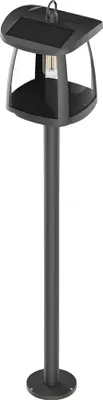 Immagine prodotto di Illuminazione solare a LED VIKING SR10L IP54 2 W 350 lm 4000 K nero