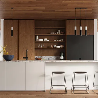 Obrázek produktu pro Sollux Borgio závěsné svítidlo beton černá-šedá 2 světla GU10