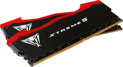 Produktbild von DIMM 32 GB DDR5-7600 (2x 16 GB) Dual-Kit (schwarz, PVX532G76C36K, Viper Elite 5 RGB, INTEL XMP)
