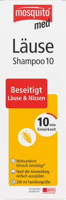 Produktbild von mosquito med LäuseShampoo 10, 200 ml Shampoo