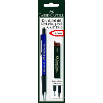 Obrázok produktu pre Faber Castell Mechanická ceruzka Grip mechanická ceruzka s 12 jemnými stopami