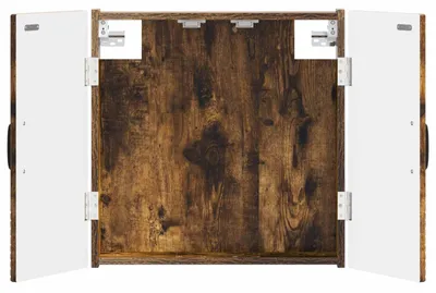 Imagen del producto de vidaXL Armario para dardos, modelo HAARLEM, color roble, 52,5 x 10,5 x 53,5 cm