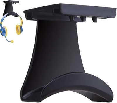 Produktbild von Hoheiligen Headsethalter - Lötförmige Kopfhörerhalter, Gaming Kopfhörerhalter | Raumbewahrer Haken für Schreibtisch, Wand oder Monitor universell geeignet für Gaming-Kopfhörer, Ohrhörer und Büro-Kopfhörer