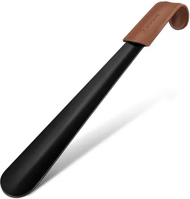 Produktbild von Famanu Schuhanzieher aus Edelstahl – 42 cm, leicht und praktisch