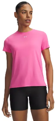 Imagen del producto de Camiseta de manga corta Under Armour Vanish, color rosa, talla M, para mujer