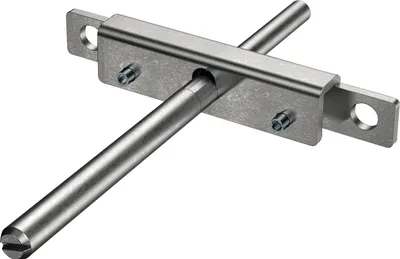 Produktbild von Tablarträger Nova 3, Tablarstärke 24 mm, Bohrtiefe 186 mm, Stahl verzinkt