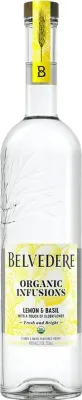 Produktbild von Belvedere Vodka Organic Lemon & Basil Wodka Polen 70.00 cl 40.0 %