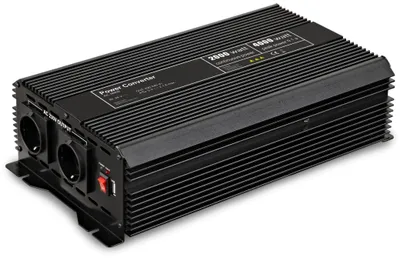 Produktbild von Spannungswandler DC/AC (24 V - 230 V/2000 W) USB