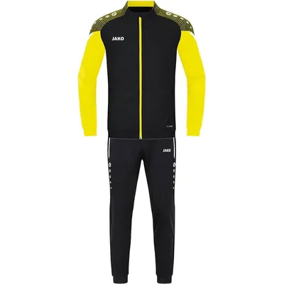 Zdjęcie produktu dla Jako Performance Tracksuit Polyester Kids - Czarny / Delikatny żółty