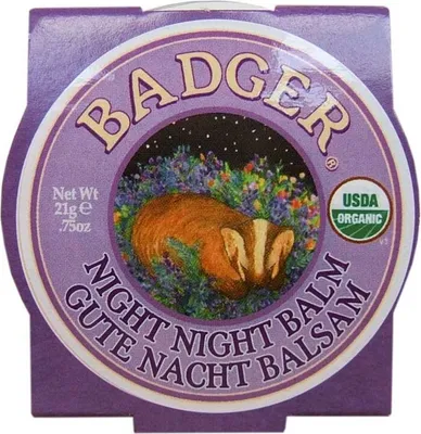 Obrázek produktu pro Badger Tin Night Night Balm Nachtbalsam Einschlafhilfe Kinder Schlafhilfe 720311
