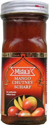 Zdjęcie produktu dla Midas Mango Chutney na gorąco w plastrach 200g