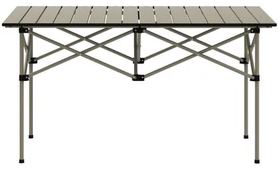Produktbild von Campingtisch – Klappbarer Tisch mit verstellbarer Höhe und leichtem Aluminiumrahmen