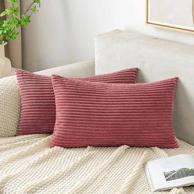 Produktbild von Kissenbezug 30 x 50 cm aus Cord-Samt, 2er-Set