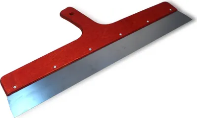 Produktbild von 500mm Flächenspachtel Spachtel Zwei-Komponenten-Wandspachtel Edelstahl Breitspachtel