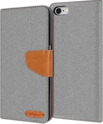 Zdjęcie produktu dla Etui na telefon komórkowy Apple iPhone 6s / 6 Etui Wallet Flip Case Pokrowiec ochronny Pokrowiec materiałowy
