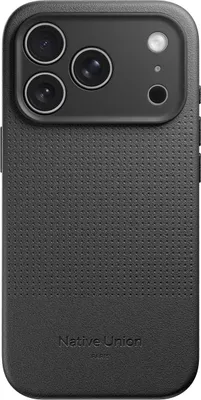 Produktbild von Native Union, Hülle iPhone 17 Pro MagSafe Active Case stoßfest 3m, Schwarz