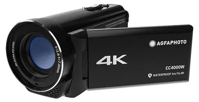 Immagine prodotto di AgfaPhoto CC4000W videocamera Videocamera palmare 24 MP 4K Ultra HD Nero