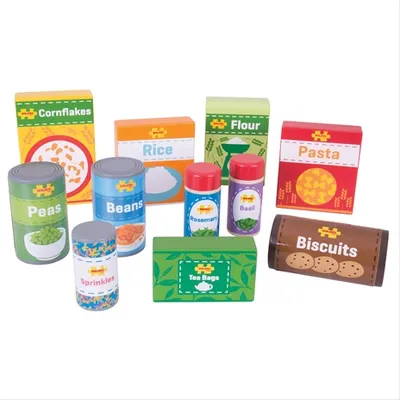 Produktbild von Bigjigs Toys Langlebiges Lebensmittel-Set