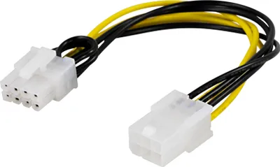 Obrázek produktu pro Deltaco SSI-61, 0,1 m, PCI-E (6-pin), PCI-E (8-pin)