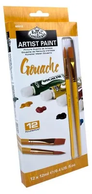 Zdjęcie produktu dla Zestaw farb gwaszowych Artist Paint / 12 szt. x 12 ml