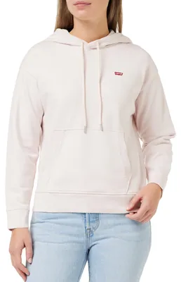 Produktbild von Levi's Damen Standard Sweatshirt Hoodie Kapuzenpullover,Mauve Chalk,XXS