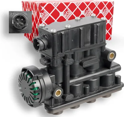 Produktbild von FEBI BILSTEIN Luftfederventil 106254 für VOLVO FMX III B 9 FMX FM II FL III