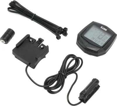 Produktbild von Fahrradcomputer SD 581 Kabelgebundener Fahrradcomputer Mountainbike Kilometerzähler Englisch Geschwindigkeitsmesser