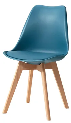 Immagine prodotto di Sedia da pranzo - Sedia - Sedia a conchiglia - Sedia da bistrot - Gambe in faggio - Ecopelle