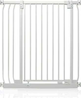 Produktbild von Safetots Extra Tall Elite Sicherheitsschutzgitter, 80cm - 89cm, Weiß