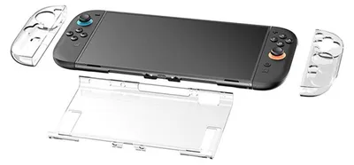 Immagine prodotto di Per Nintendo Switch 2 TPU Split Cover Protettiva Copertura trasparente