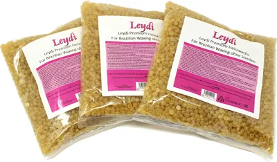 Produktbild von 3x Leydi Heisswachs Filmwax Perlen 800g