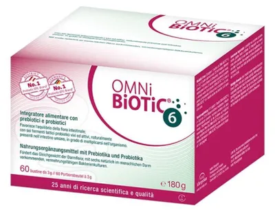 Immagine prodotto di Omni Biotic 6 Polvere 60 Bustine Da 3 G
